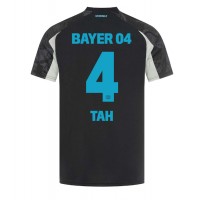 Dres Bayer Leverkusen Jonathan Tah #4 Rezervni 2024-25 Kratak Rukav